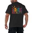 Floral Flower Book Equality Human Rights Women's Rights Men's Back Print T-Shirt Floral Flower Book Equality Human Rights Women's Rights Men's Back Print T-Shirt