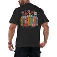 Fund Science Not Billionaires Books Support Scientist Men's Back Print T-Shirt
