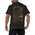 Geometric History Educated Women Teacher Book Melanin Men's Back Print T-Shirt Geometric History Educated Women Teacher Book Melanin Men's Back Print T-Shirt