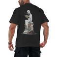 Gothic Librarian Halloween Books Tee For Teachers Men's Back Print T-Shirt Gothic Librarian Halloween Books Tee For Teachers Men's Back Print T-Shirt