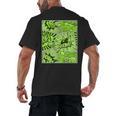 Green Comic Book Green Graphic Men's Back Print T-Shirt