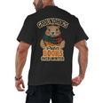 Groundhogs Prefer Books Over Winter February Men's Back Print T-Shirt Groundhogs Prefer Books Over Winter February Men's Back Print T-Shirt