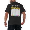 Guestbook My 21st Birthday Sign My Shirt Birthday Party Men's Back Print T-Shirt Guestbook My 21st Birthday Sign My Shirt Birthday Party Men's Back Print T-Shirt
