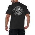 What Happens At Book Club Stays At Book Club Men's Back Print T-Shirt What Happens At Book Club Stays At Book Club Men's Back Print T-Shirt
