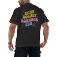In My Hockey Romance Era Hockey Romance Reader Book CLub Men's Back Print T-Shirt
