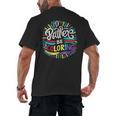 I'd Rather Be Coloring Books Color Drawing Book Men's Back Print T-Shirt I'd Rather Be Coloring Books Color Drawing Book Men's Back Print T-Shirt