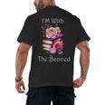 I'm With The Banned Books Bold Statement Against Censorshi Men's Back Print T-Shirt