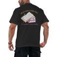 I'm In A Really Good Place In My Book Not Mentally Men's Back Print T-Shirt