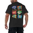 Introvert Anti People Antisocial Social Media Meme Lovers Men's Back Print T-Shirt
