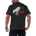 Introvert People Spray Men's Back Print T-Shirt