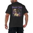 Introverted Romance Unapologetically Anti-Social Book Club Men's Back Print T-Shirt Introverted Romance Unapologetically Anti-Social Book Club Men's Back Print T-Shirt