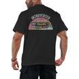 Introverted But Willing To Discuss Cats Rainbow Men's Back Print T-Shirt