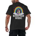 It's Book Fair Week Librarian Library Literacy Reading Men's Back Print T-Shirt