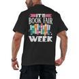 It's Book Fair Week Men's Back Print T-Shirt It's Book Fair Week Men's Back Print T-Shirt