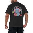 Its A Good Day To Read A Book Cute Elephant And Pig Edition Men's Back Print T-Shirt Its A Good Day To Read A Book Cute Elephant And Pig Edition Men's Back Print T-Shirt