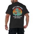 Just A Boy Who Loves Dragons And Books Kids Toddler Baby 5T Men's Back Print T-Shirt Just A Boy Who Loves Dragons And Books Kids Toddler Baby 5T Men's Back Print T-Shirt