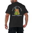 Just a Girl Who Loves Books And Capybaras Men's Back Print T-Shirt