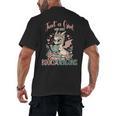Just a Girl Who Loves Books And Dragons Book Dragon Lover Men's Back Print T-Shirt