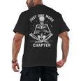 Just One More Chapter Skeleton Reading Bookworm Men's Back Print T-Shirt Just One More Chapter Skeleton Reading Bookworm Men's Back Print T-Shirt