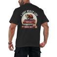 I Just Really Like Turtles And Books OK Turtle Reading Men's Back Print T-Shirt