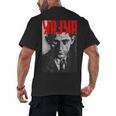 Kafka Franz Portrait Books And Literature Men's Back Print T-Shirt Kafka Franz Portrait Books And Literature Men's Back Print T-Shirt