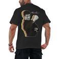 Kids Bruce Lee Photo From Fighting Method Book Kids Men's Back Print T-Shirt Kids Bruce Lee Photo From Fighting Method Book Kids Men's Back Print T-Shirt