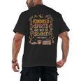 Kindred Spirits Are Not So Scarce Bookish Quote Men's Back Print T-Shirt