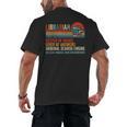 Librarian Definition Book Lover Library Workers Day Men's Back Print T-Shirt