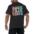 Library Book Fair Vibe Tie Dye School Reading Nostalgic Men's Back Print T-Shirt Library Book Fair Vibe Tie Dye School Reading Nostalgic Men's Back Print T-Shirt