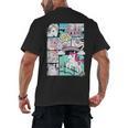 My Little Pony Classic Vintage Rainbow Castle Comic Book Men's Back Print T-Shirt My Little Pony Classic Vintage Rainbow Castle Comic Book Men's Back Print T-Shirt