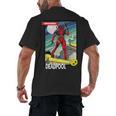 Marvel Comics Deadpool Vintage Book Art Men's Back Print T-Shirt