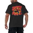 Marvel Spider-Man Peter Parker Comic Book Letter Logo Men's Back Print T-Shirt
