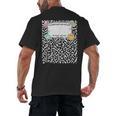 Matching Group Halloween Teacher Composition Book Notebook Men's Back Print T-Shirt