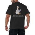 Mentally At The Scholastic Book Fair Retro Vintage Trendy Men's Back Print T-Shirt