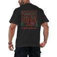 A Very Merry Bookmas Cozy Christmas Bookstore Holiday Cute Men's Back Print T-Shirt A Very Merry Bookmas Cozy Christmas Bookstore Holiday Cute Men's Back Print T-Shirt