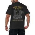 Mom Book Club Tired Moms Book Club Running On Coffee Cha0 Men's Back Print T-Shirt Mom Book Club Tired Moms Book Club Running On Coffee Cha0 Men's Back Print T-Shirt