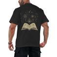 Mystic Astral Lunar Celestial Witch Spell Book Men's Back Print T-Shirt Mystic Astral Lunar Celestial Witch Spell Book Men's Back Print T-Shirt