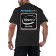 Powered By Introvert Inside Embrace Your Quiet Strength Men's Back Print T-Shirt Powered By Introvert Inside Embrace Your Quiet Strength Men's Back Print T-Shirt