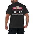 Published Author Ask Me About My Book Men's Back Print T-Shirt Published Author Ask Me About My Book Men's Back Print T-Shirt