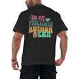 In My Published Author Era Cute Book Lover Writer Retro Tee Men's Back Print T-Shirt In My Published Author Era Cute Book Lover Writer Retro Tee Men's Back Print T-Shirt