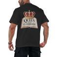 Queen Of The Classroom Appreciation Royal Crown Book Men's Back Print T-Shirt