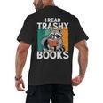 Raccoon Smutty Book Lover Spicy Romance Novels Women's Men's Back Print T-Shirt Raccoon Smutty Book Lover Spicy Romance Novels Women's Men's Back Print T-Shirt