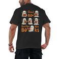 Read Boo KS Read More Bo KS Cute Ghost Reading Book Men's Back Print T-Shirt Read Boo KS Read More Bo KS Cute Ghost Reading Book Men's Back Print T-Shirt
