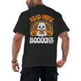 Read More Books Booooks Ghost Pumpkin Cute Teacher Halloween Men's Back Print T-Shirt Read More Books Booooks Ghost Pumpkin Cute Teacher Halloween Men's Back Print T-Shirt