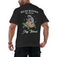 Read Books Be Kind Stay Weird Men's Back Print T-Shirt