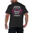 Read Your Heart Out Cute Teacher Women Book Lovers Men's Back Print T-Shirt
