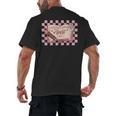 Read Your Heart Out Valentine Reading Book Teacher Student Men's Back Print T-Shirt