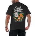 Read S'More Books Around Campfire National Book Week Men's Back Print T-Shirt Read S'More Books Around Campfire National Book Week Men's Back Print T-Shirt