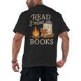 Read S'More Books Campfire Reading Book Lovers Camper Men's Back Print T-Shirt Read S'More Books Campfire Reading Book Lovers Camper Men's Back Print T-Shirt