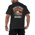 Read S'More Books Cute Campfire Reading Book Lovers Men's Back Print T-Shirt Read S'More Books Cute Campfire Reading Book Lovers Men's Back Print T-Shirt